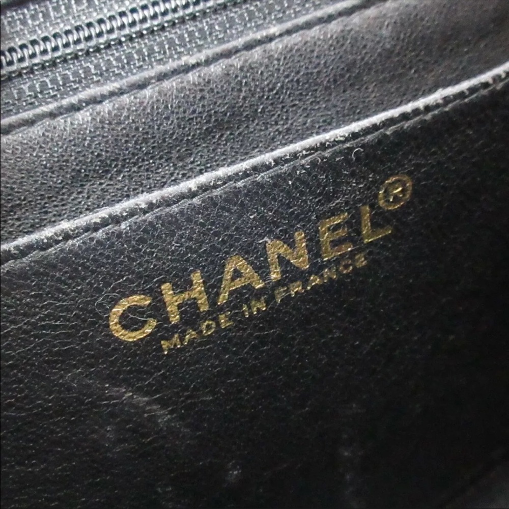 💜CHANEL Mini Matelasse Chain Shoulder Crossbody Bag Satin - Picture 9 of 12